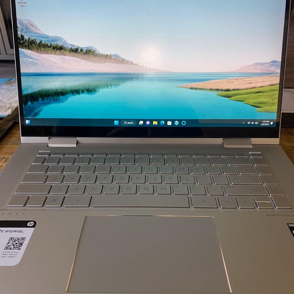 Brand new Hp Envy X360 2 in 1 convertible touch screen.